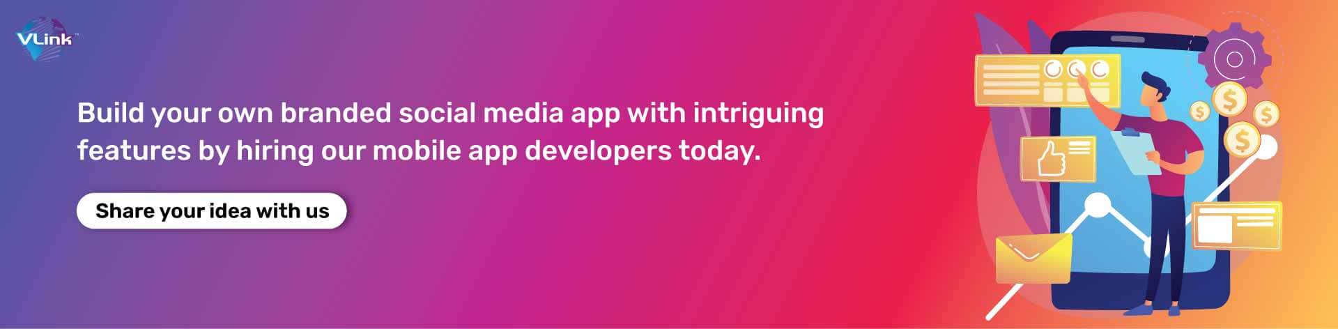 How To Build a Social Media App Like Instagram-cta
