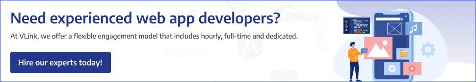 Need experienced web app developers